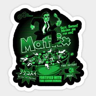 Matrix Cereal Sticker